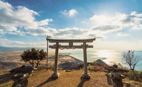 高屋神社（天空の鳥居）の画像