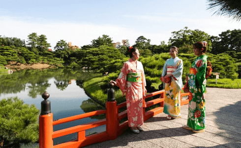 栗林公園の画像